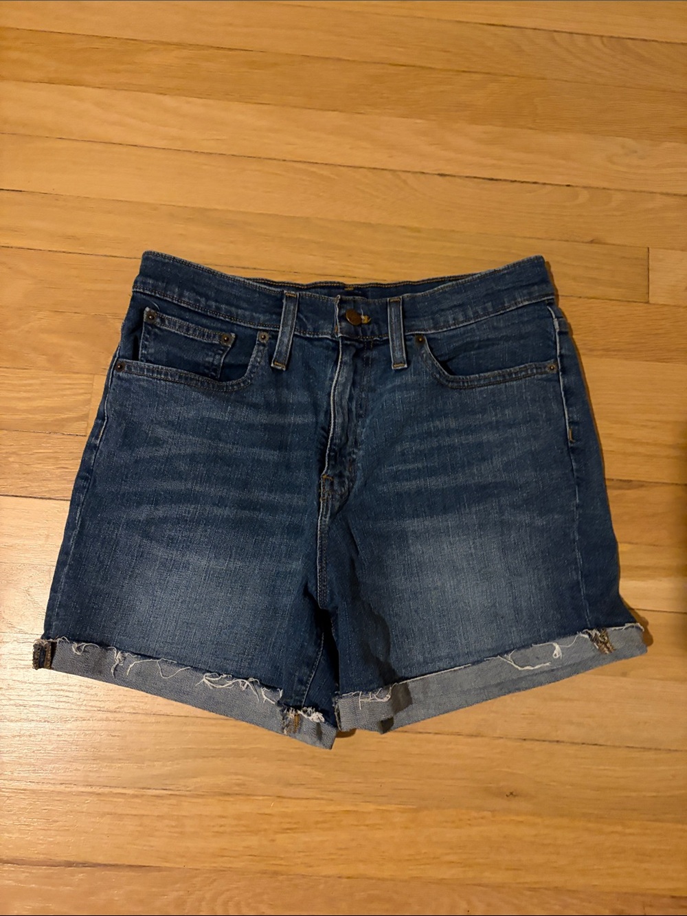 J.Crew Women’s High Waisted Denim Shorts